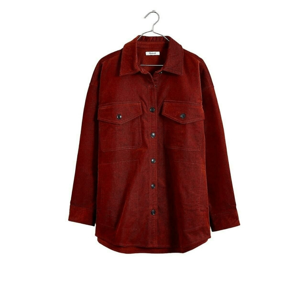 Madewell Twill Oversized Shirt Jacket